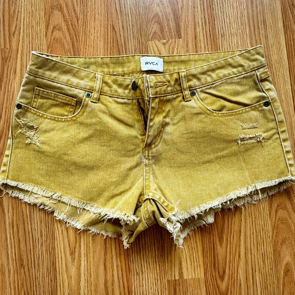 Women’s Coloured Denim Shorts